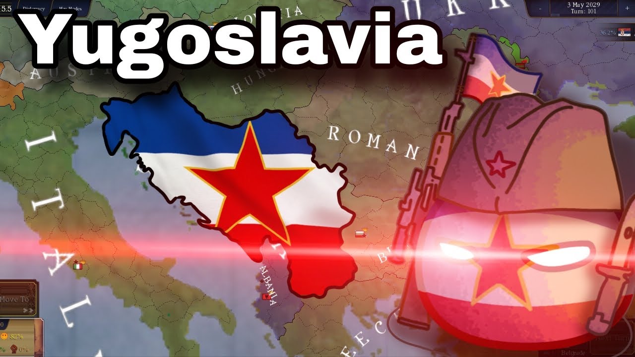 Forming Yugoslavia as Serbia #aoh2 #modernworld #yugoslavia #serbia