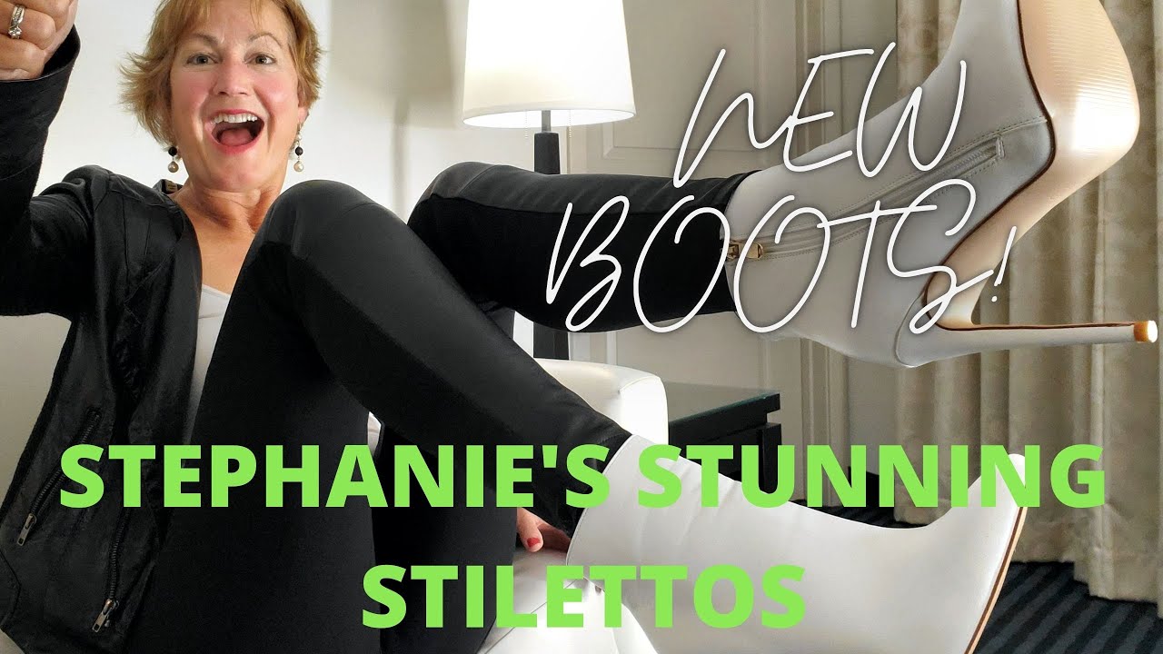 ❤️WOW! WHITE BOOTS!! 3 WAYS TO WEAR WHITE BOOTS! UNBOXING AND TRYON OF NEW LEATHER BOOTS!