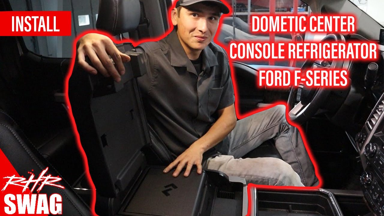 Dometic Center Console Refrigerator Install (Ford F-Series) - RHRSwag.com