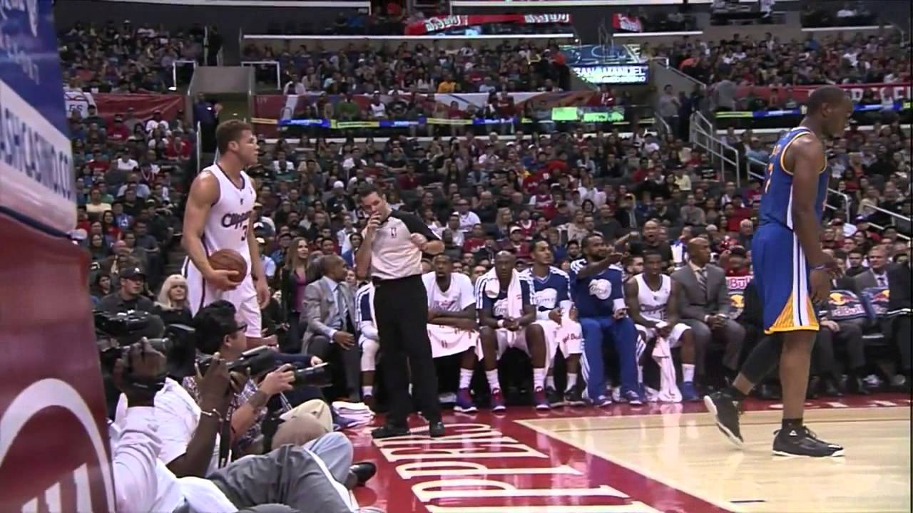 Carl Landry and Blake Griffin Scuffle