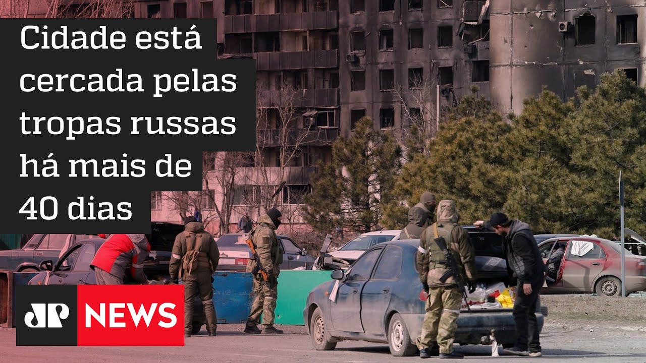 Ucrânia se prepara para ‘batalha final’ em Mariupol