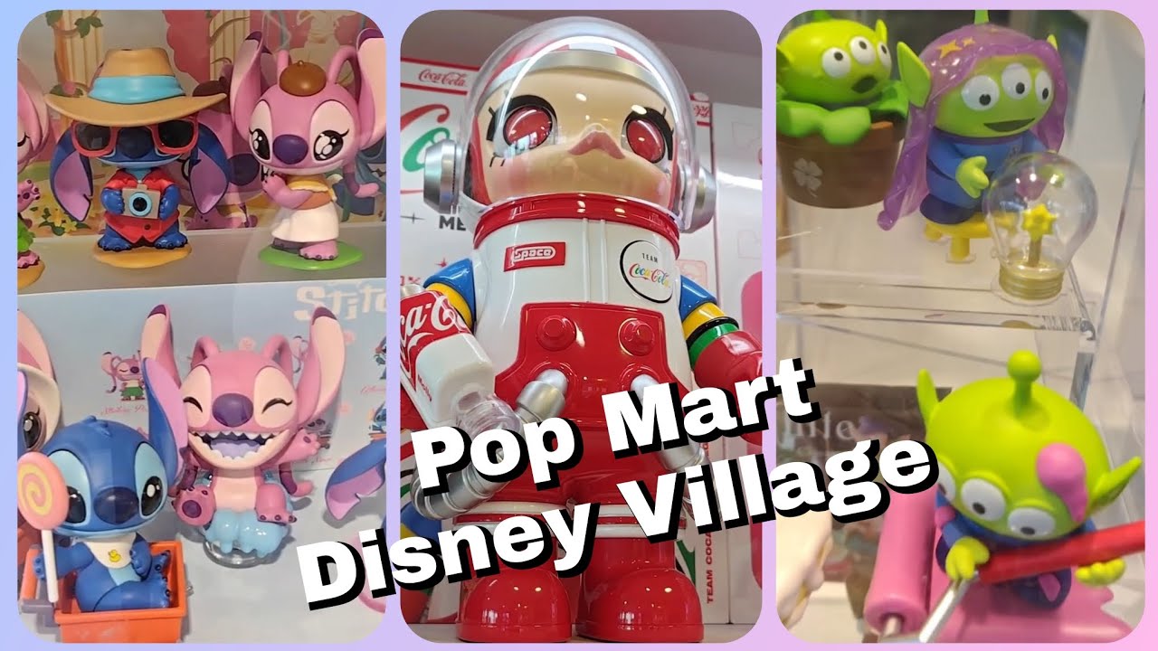 Pop Mart débarque au Disney Village à Disneyland Paris avec une boutique éphémère !