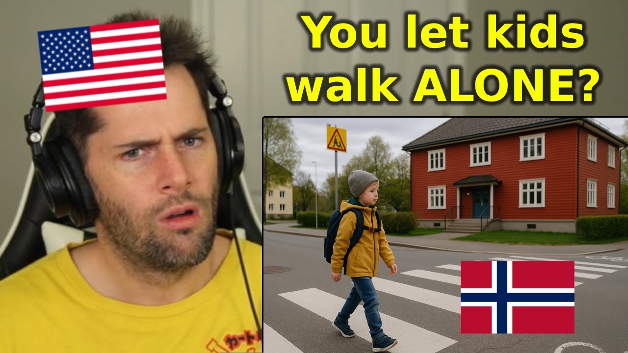 American Reacts to How Norwegians Raise Their Children