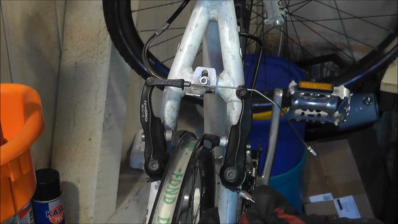 Fahrradbremsen einstellen (V-Brakes)