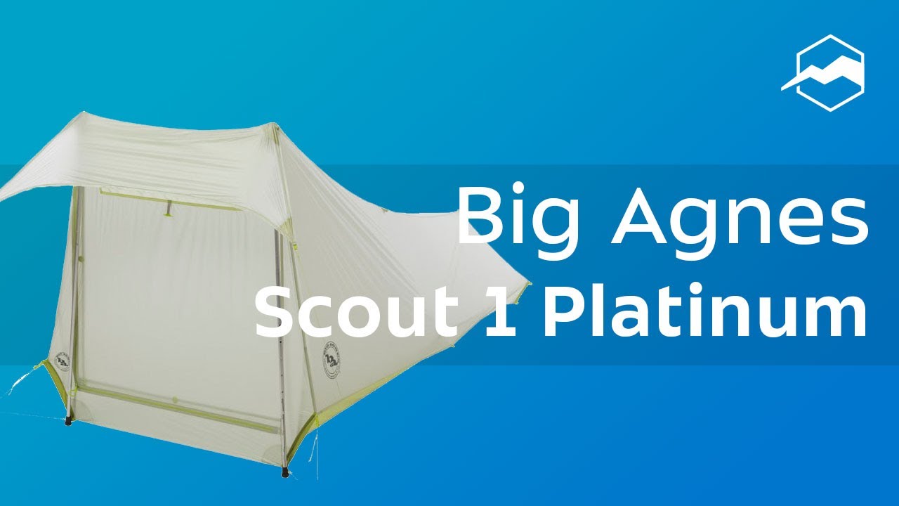 Палатка Big Agnes Scout 1 Platinum. Обзор