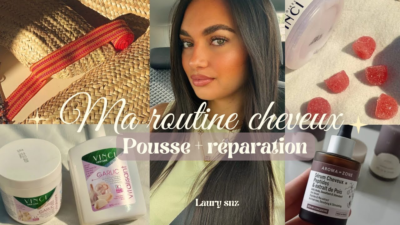 LES PRODUITS QUI ONT SAUVÉ MES CHEVEUX 😍 (Laboratoires VINCI, AROMA ZONE, GHD…)