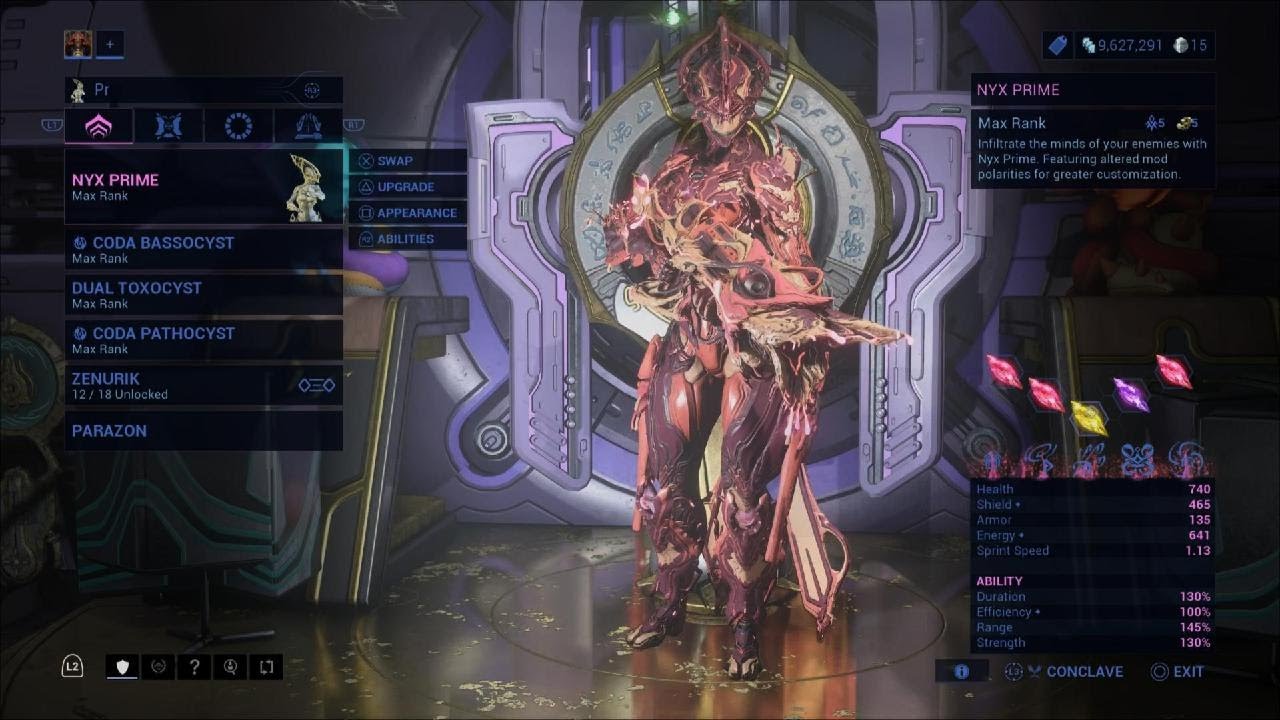 Nyx Prime Elemental Nuke Queen Thermal Sunder Build