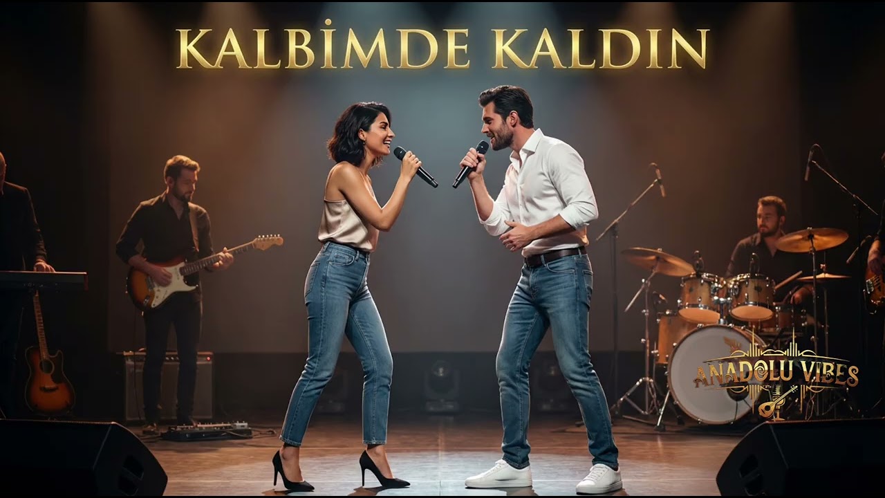 Derya & Deniz - Kalbimde Kaldın | Arabesk Pop Dance | Original Song by Anadolu Vibes24