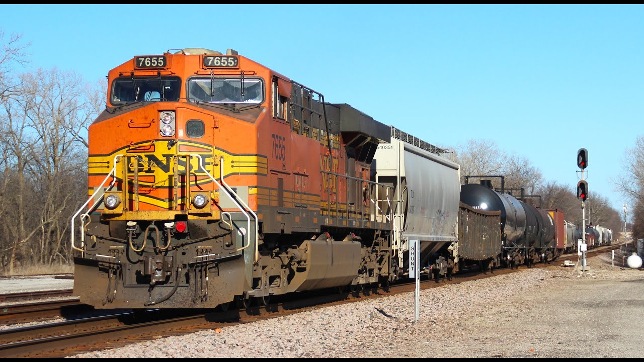 Railfanning the BNSF in Afton OK, 1-21-26
