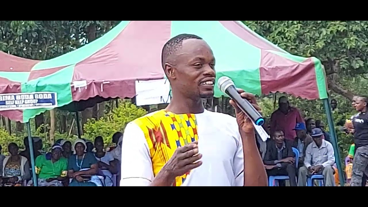 Mbakalo politician Jose Karachi  pays tribut to late Pamela Mupalia at ELuuya,Tongaren constituency