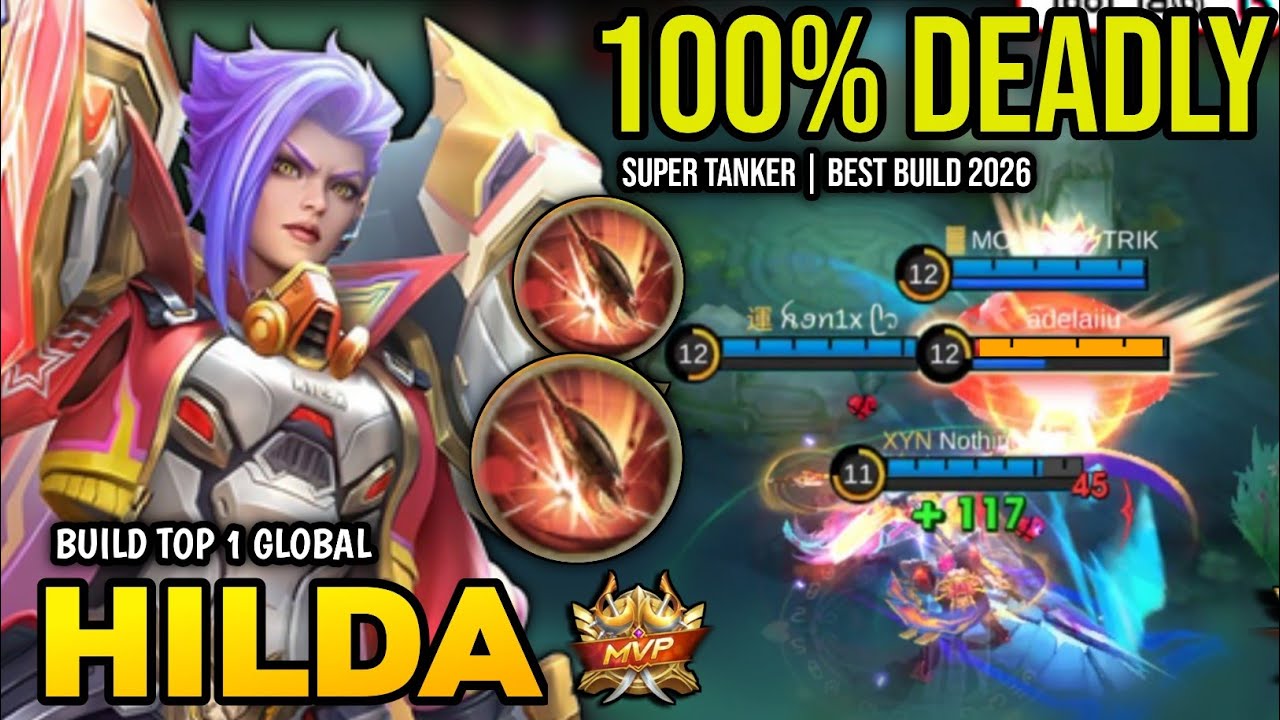HILDA BEST BUILD 2026 | BUILD TOP 1 GLOBAL HILDA GAMEPLAY | MOBILE LEGENDS✓