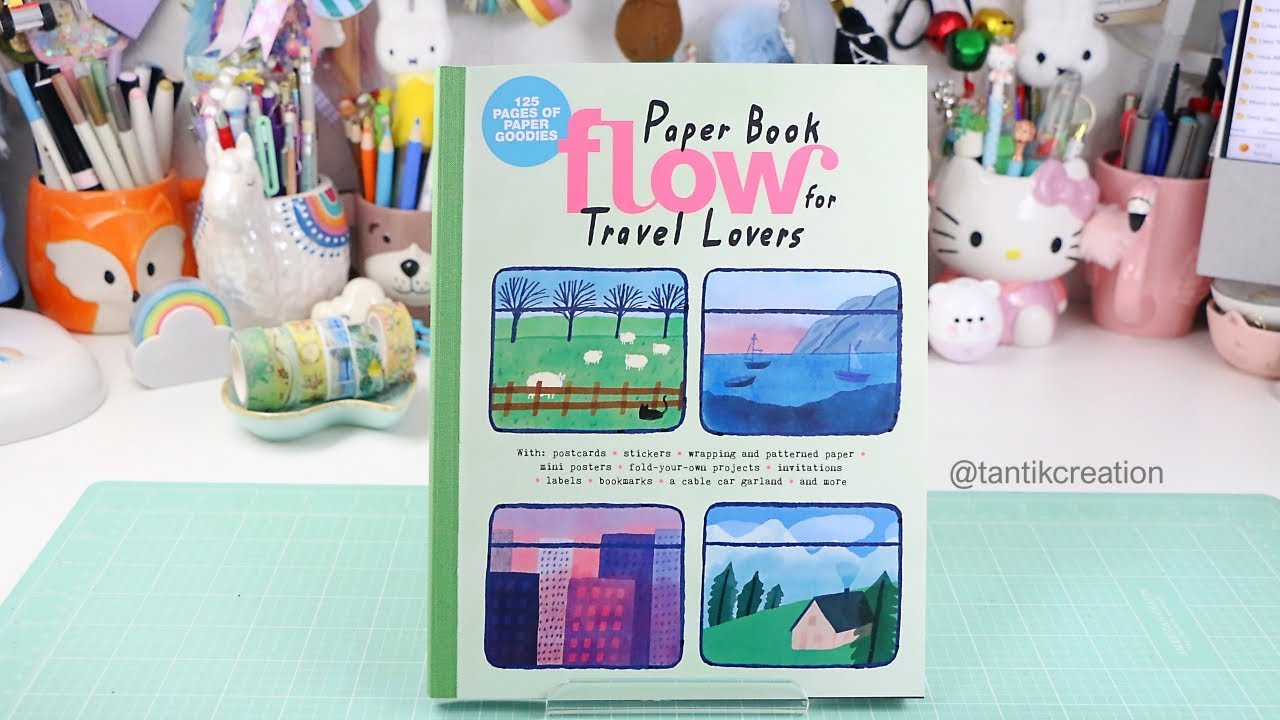 Flow Book For Travel Lovers Quick Flip Through