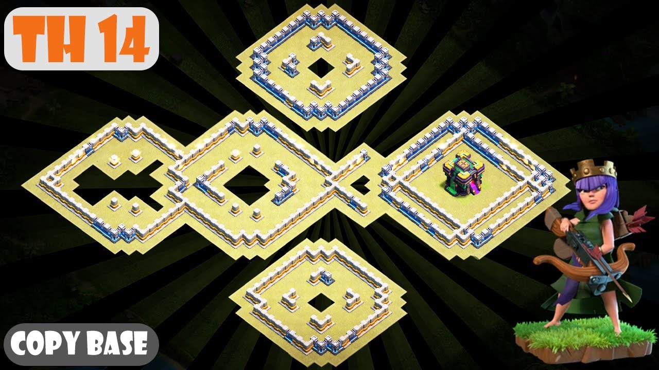 Insane TH14 War/Trophy Base Design 2023: Crush Your Enemies and Secure Your Loot