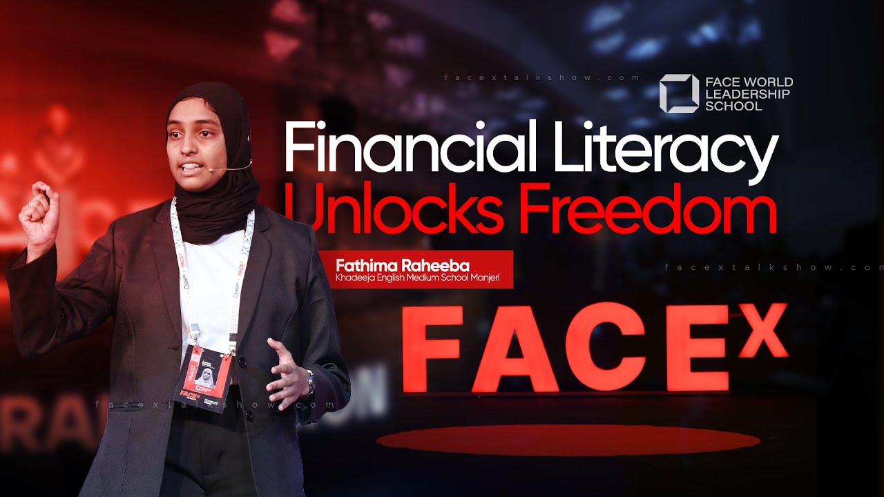 Financial Literacy Unlocks Freedom | FaceX Talk show 3.0 | 🎙️Fathima Raheeba