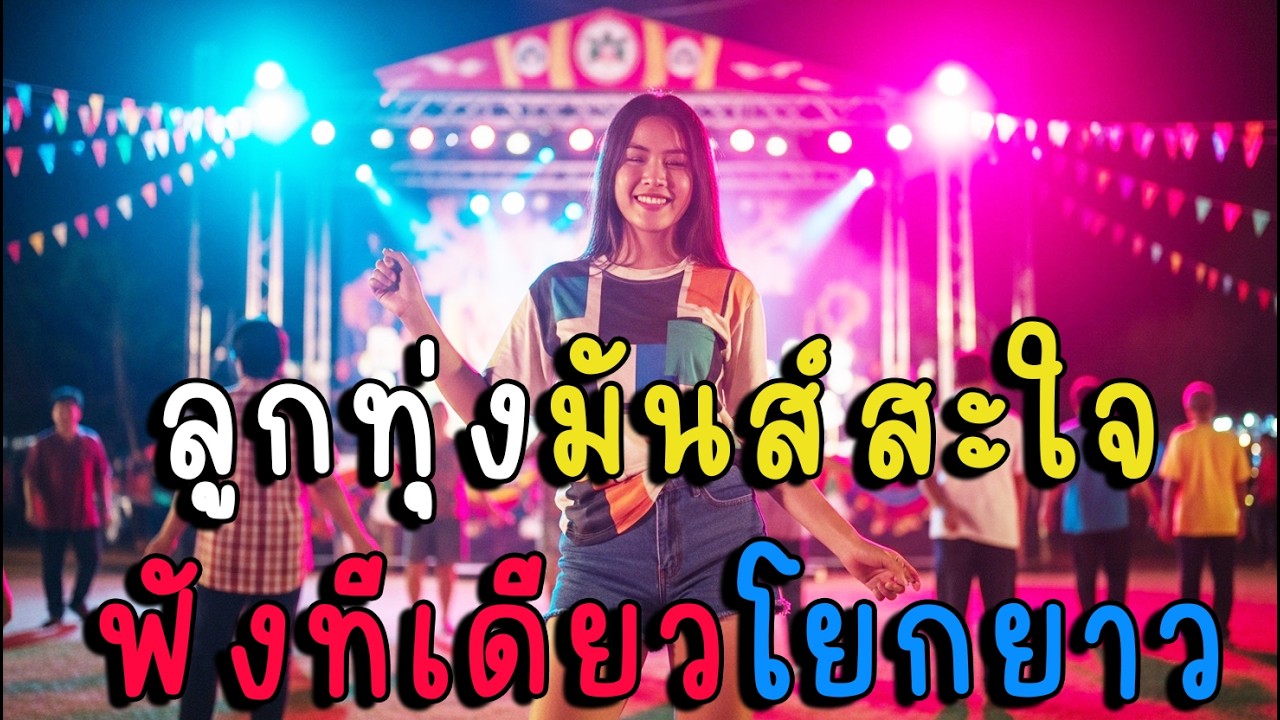 ลูกทุ่งมันส์สะใจ ฟังทีเดียวโยกยาว🎶