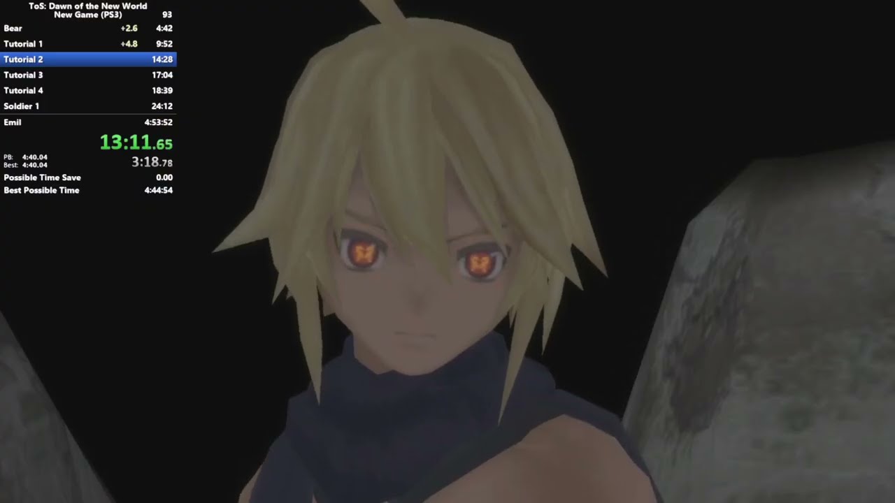 Tales of Symphonia: Dawn of the New World Speedrun 4:50:48