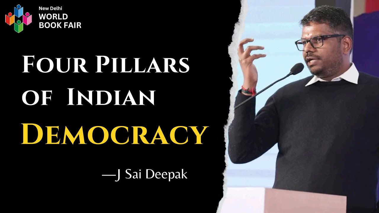 J Sai Deepak | four pillars of Indian democracy | speech | Q&A