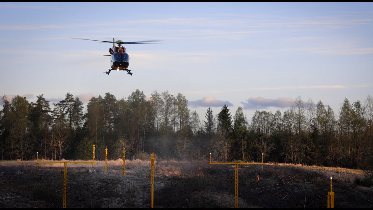 Tester tåkelys på Lørenskog