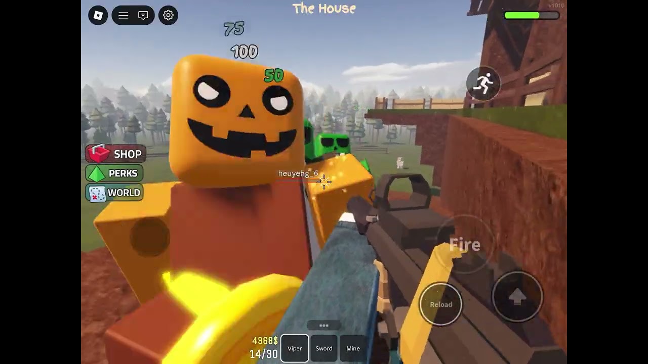 Protect the house from monsters part 1