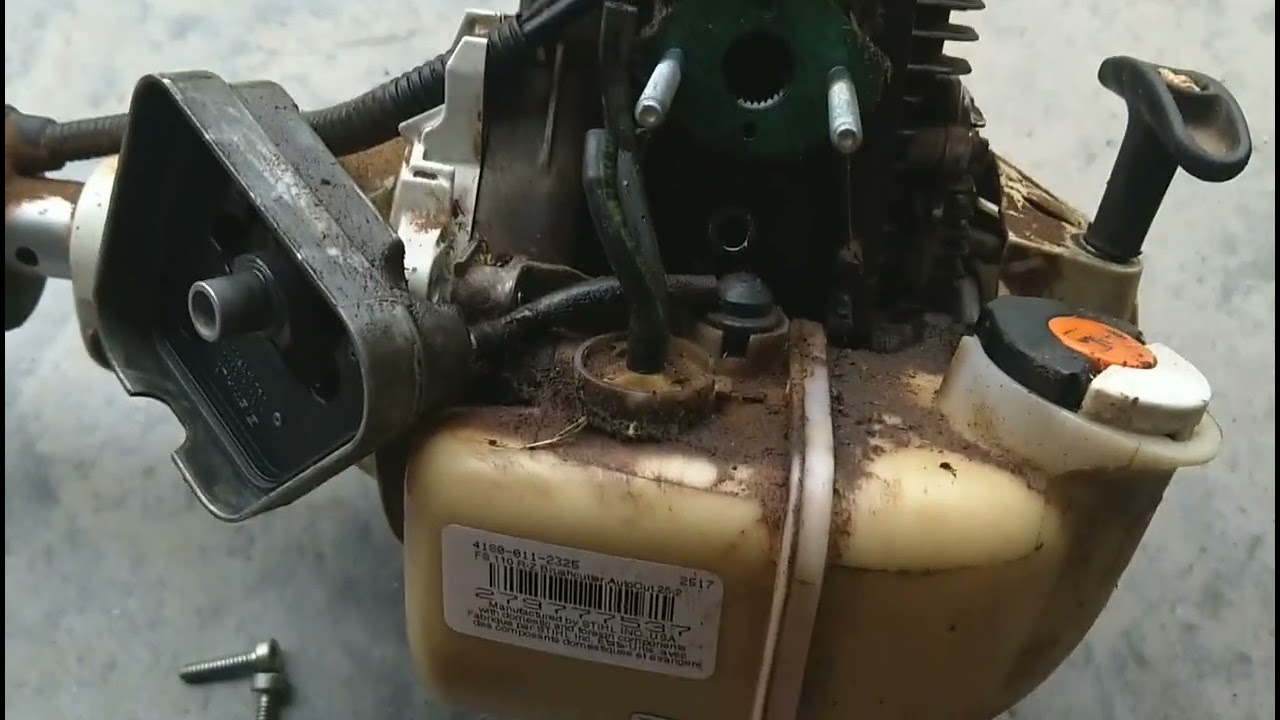 Stihl FS110R is bogging down won't rev up, new carburetor from Hipastore