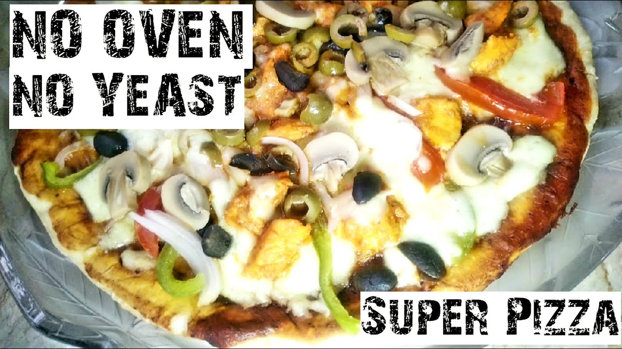 Pizza Recipe - Tawa pizza at home No oven
