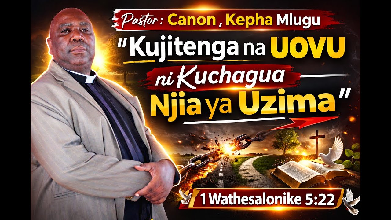 IBADA YA JUMAPILI TAREHE 8/03/2026 | WAZO KUU: KUJITENGA NA UOVU |CANON PASTOR KEPHA MLUGU | ST. PAU