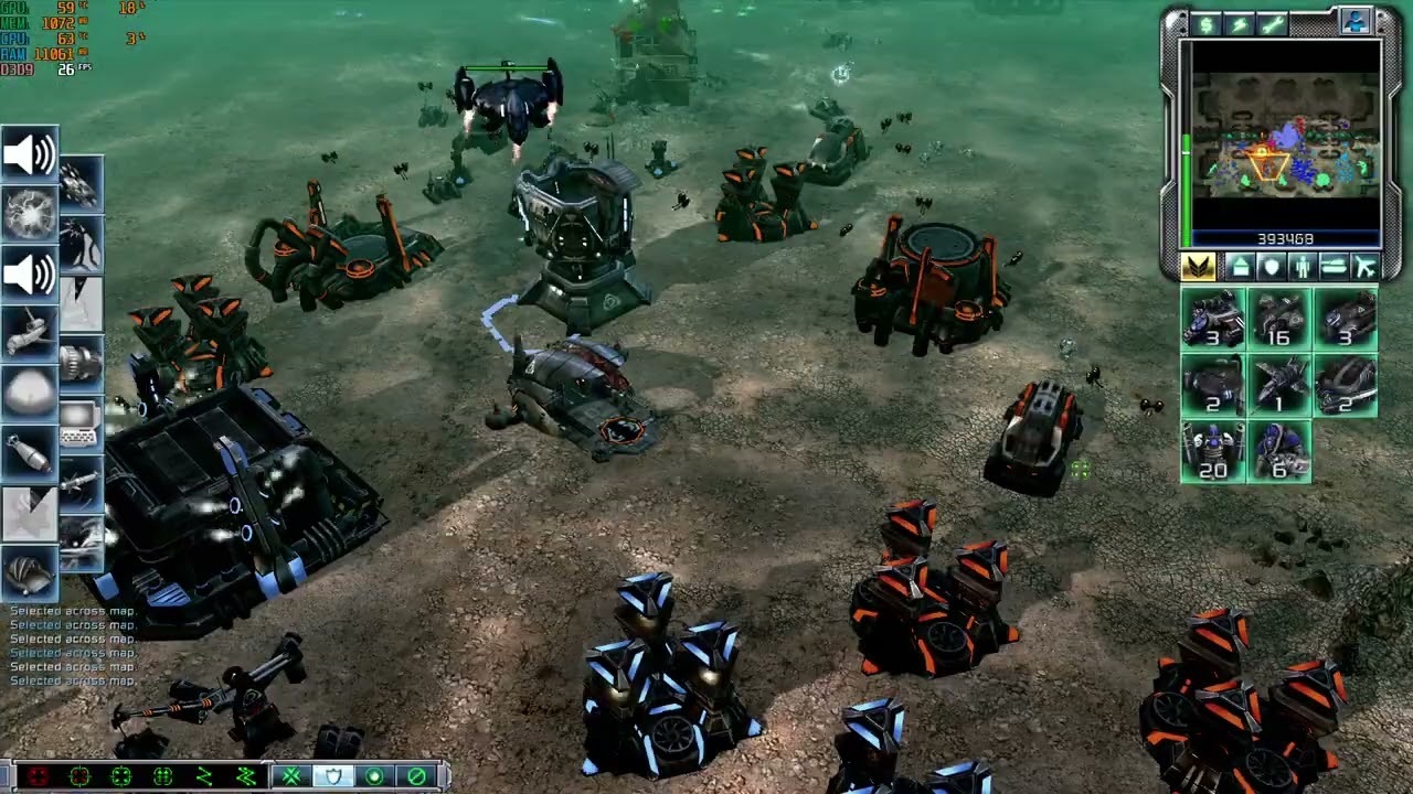 c&c 3 tiberium wars tiberium wars advanced 2 cabal & 2 nod vs 2 scrin & 2 forgotten part 1