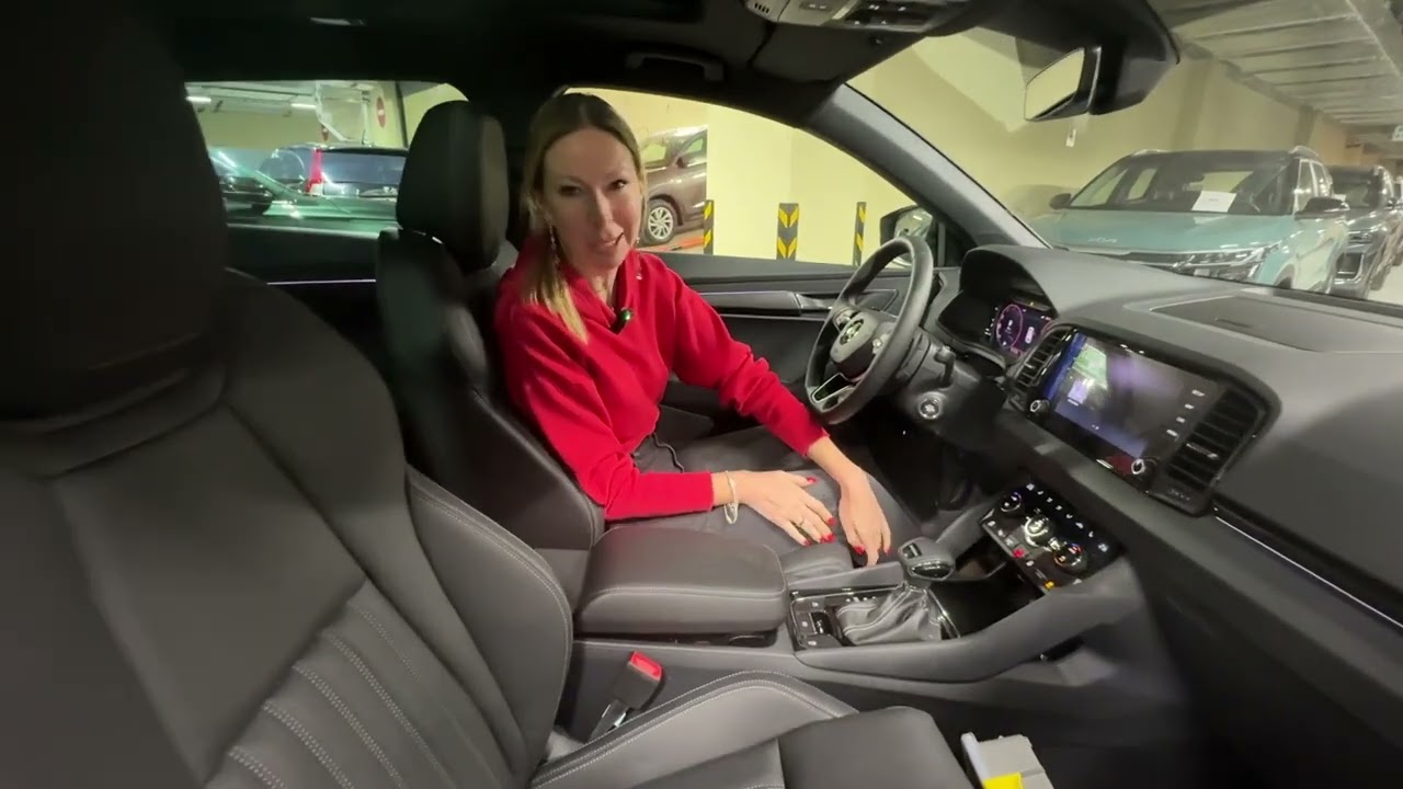 Дилерский Skoda Karoq. Лиса рулит