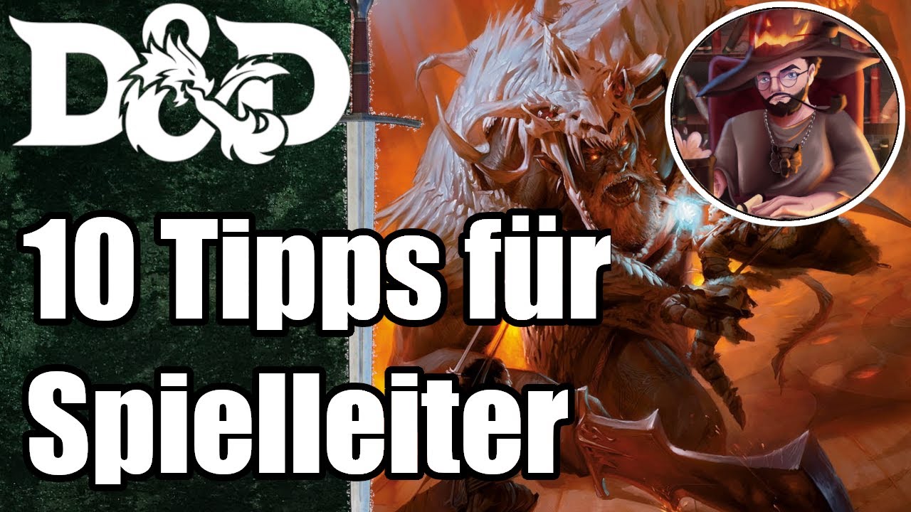 10 Tipps für Spielleiter! (neu & alt) | Pen & Paper Rollenspiel