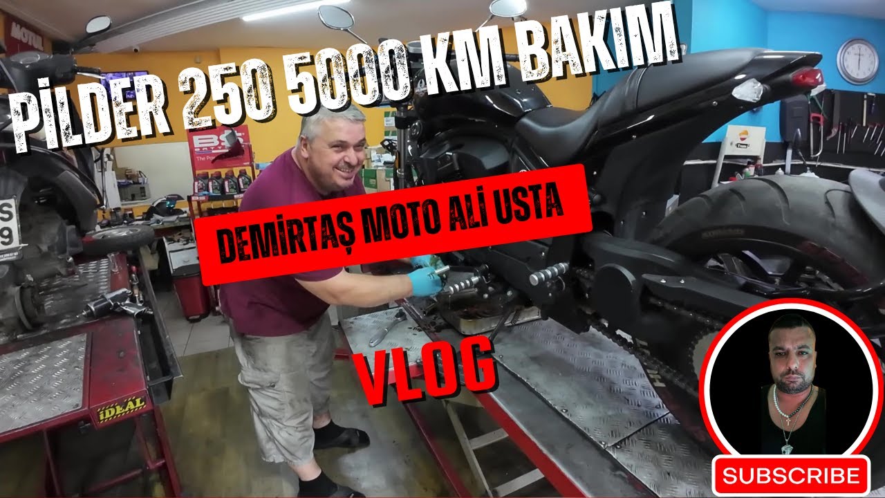 PILDER 250 / 5000 KM BAKIMI NASIL YAPILIR ? / ZİNCİR - YAĞ - BUJİ - GENEL KONTROL