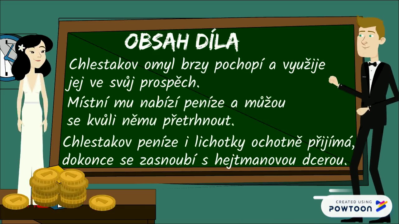 Revizor - čtenářský deník