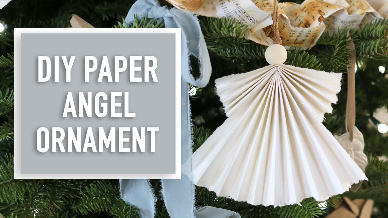 Paper Angel Ornaments