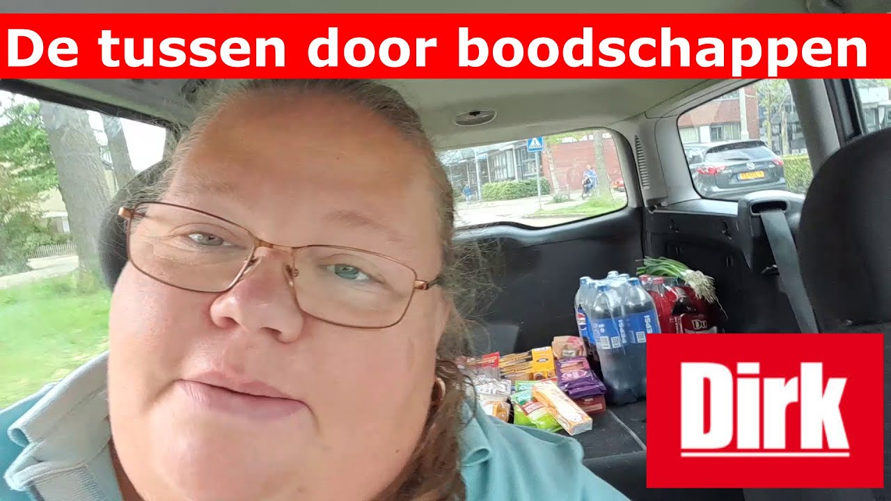 de tussen door boodschappen shoplog de dirk