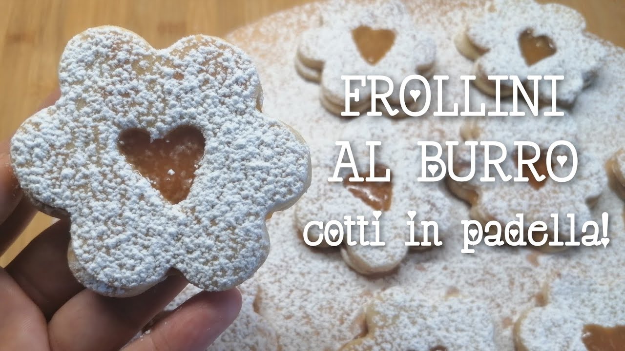 FROLLINI AL BURRO con esubero, cotti in padella