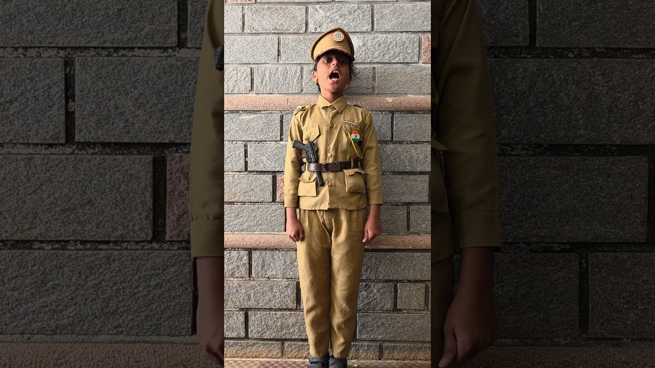 Fancy Dress Competition | Police officer | Fancy dress for kids | Fancy dress speech