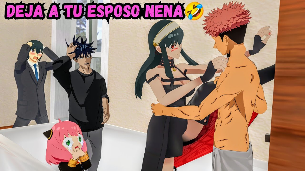 ITADORI CONOCE A YOR Y LE QUIERE DAR! 🤣🤣