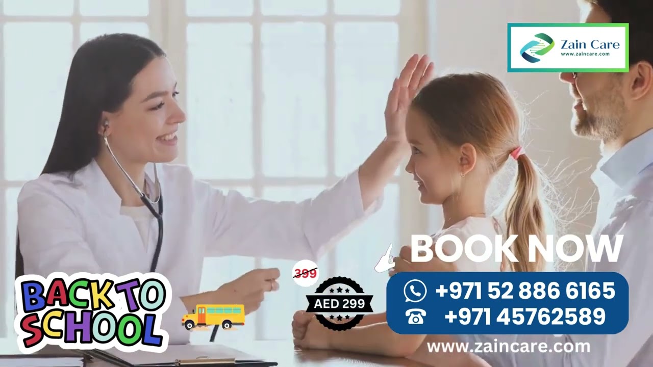 Welcome Back to School with Zain Care - Free Home Blood Collection - UAE