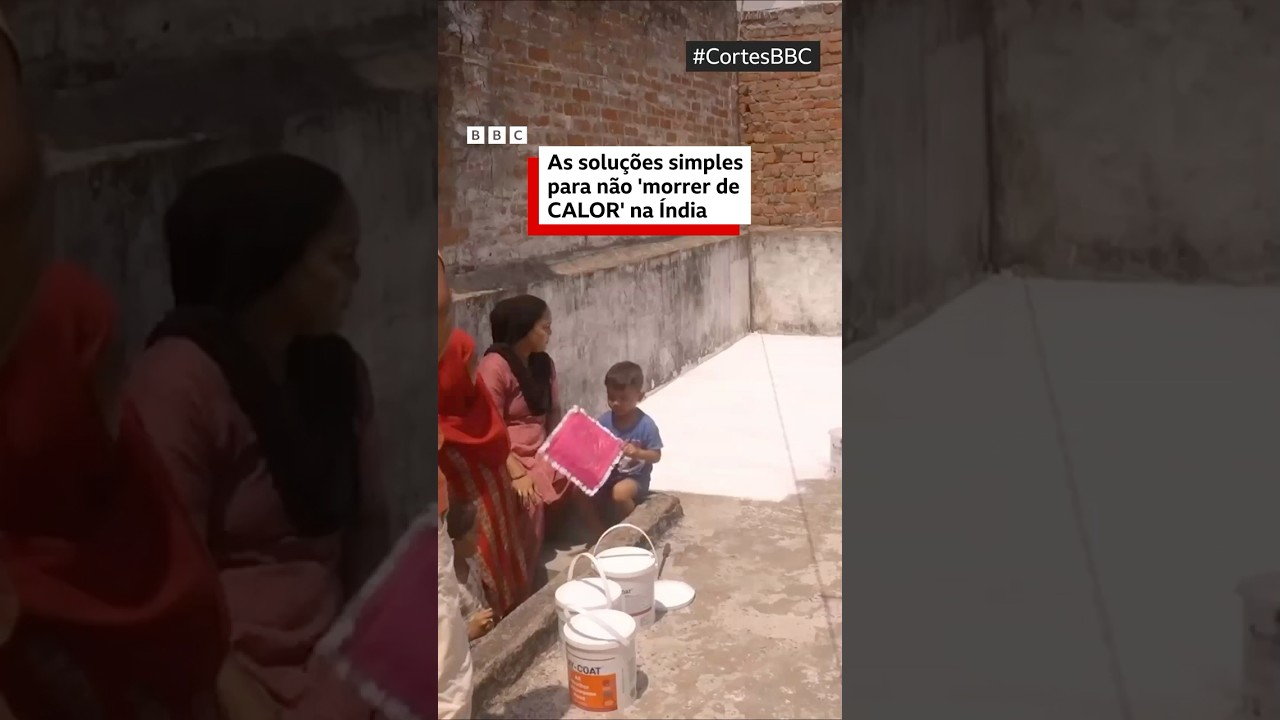 Calor extremo: as solu&ccedil;&otilde;es para enfrentar quase 50&ordm;C na &Iacute;ndia #bbcnewsbrasil