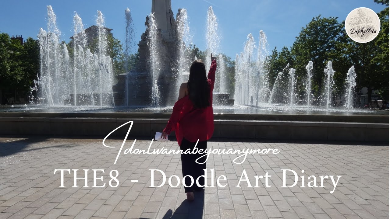 [Contemporary Cover] THE8 Doodle Diary -- Idontwannabeyouanymore (Billie Eilish) -- By Diphylleia