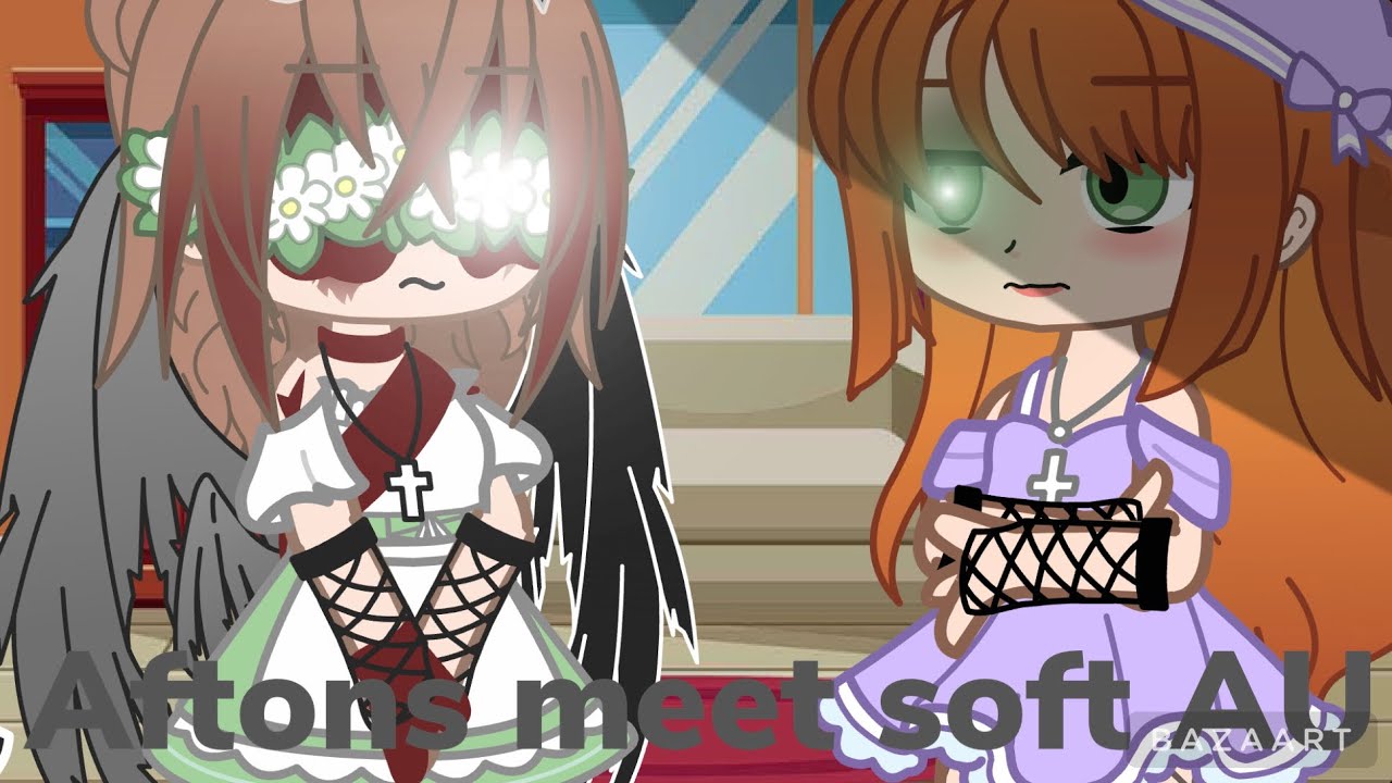 Aftons meet soft AU