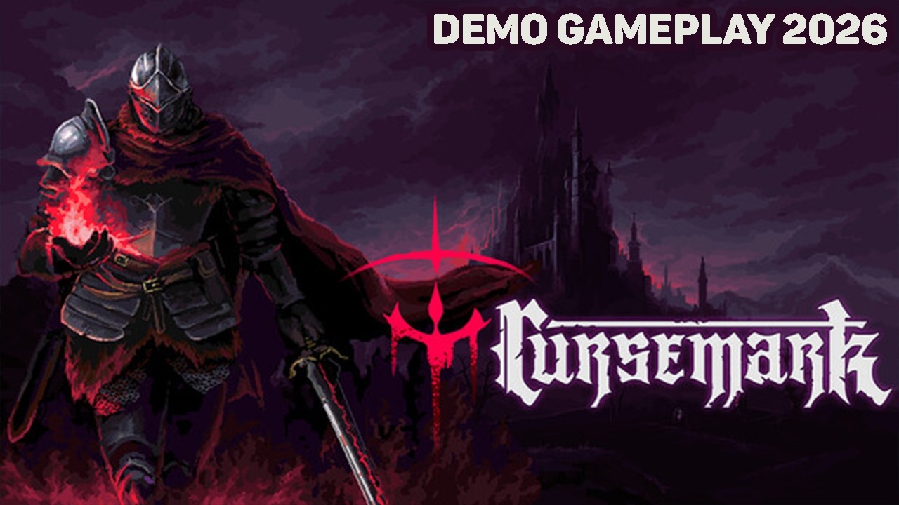 Cursemark - Demo Gameplay Video 2026 (PC) - Roguelike/Action/Indie