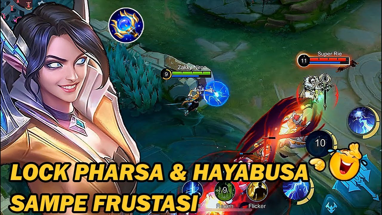 EUDORA MODE DENDAM!! LOCK PHARSA & HAYABUSA SI PALING JAGO SAMPE KESAL‼️- MLBB