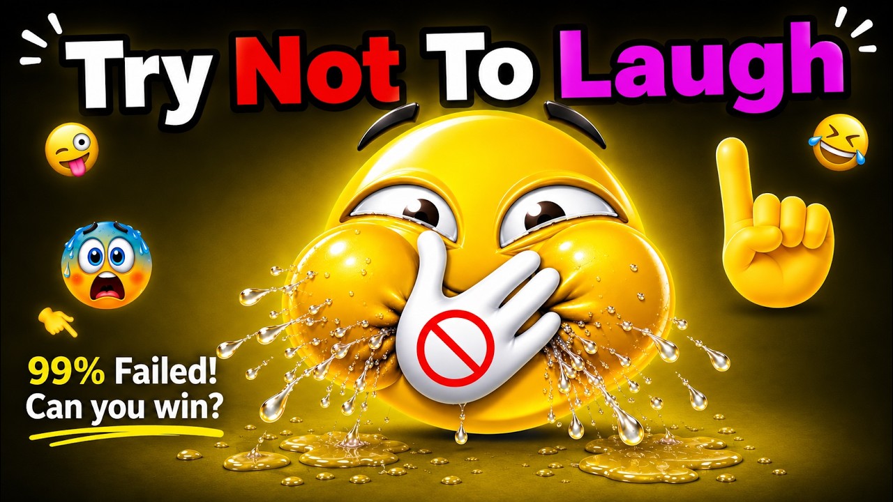 999.9% Peoples LAUGHED While Watching This Video! (IMPOSSIBLE) Can You Win? Super Funny 😂