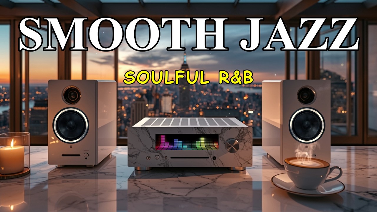 Smooth Jazz & Soul R&B Instrumentals – Warm Guitar & Sax Lounge Session