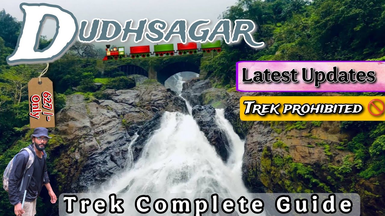 Into the Wild - Dudhsagar Waterfall Trek Goa | Most Beautiful Waterfall in India | The Sea of Milk