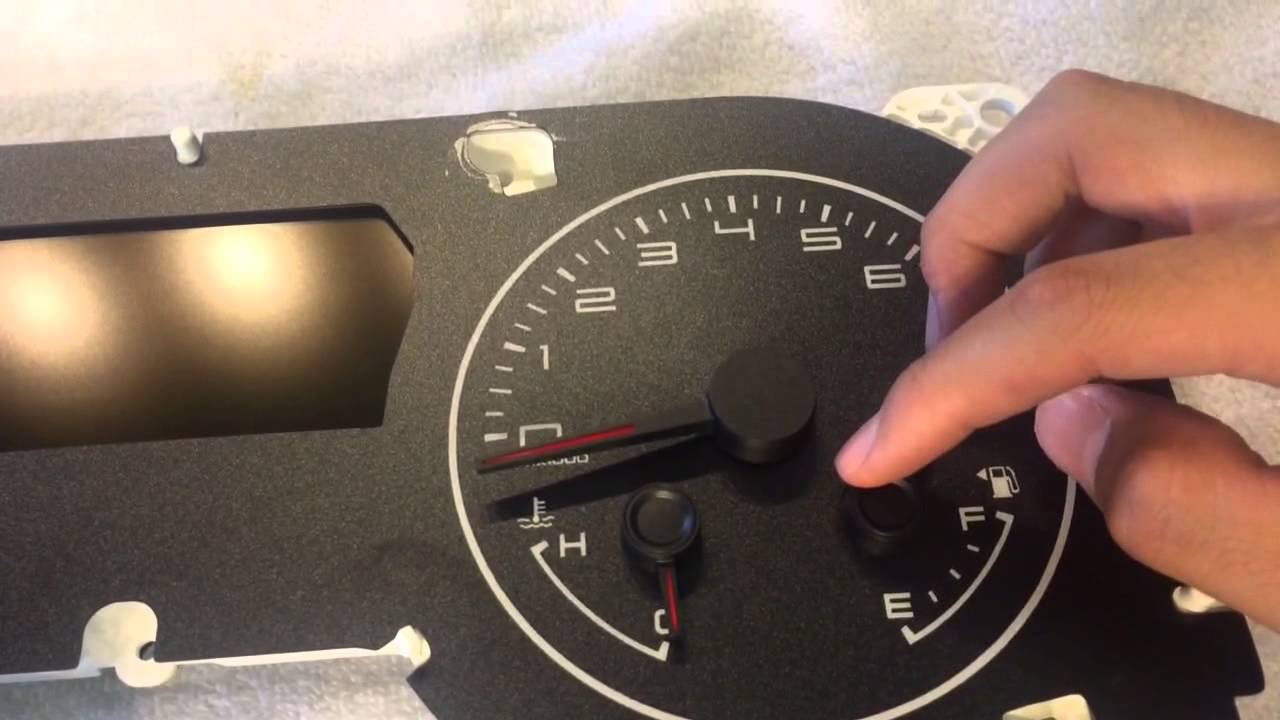 2011-2014 Mustang Gauge Face Install