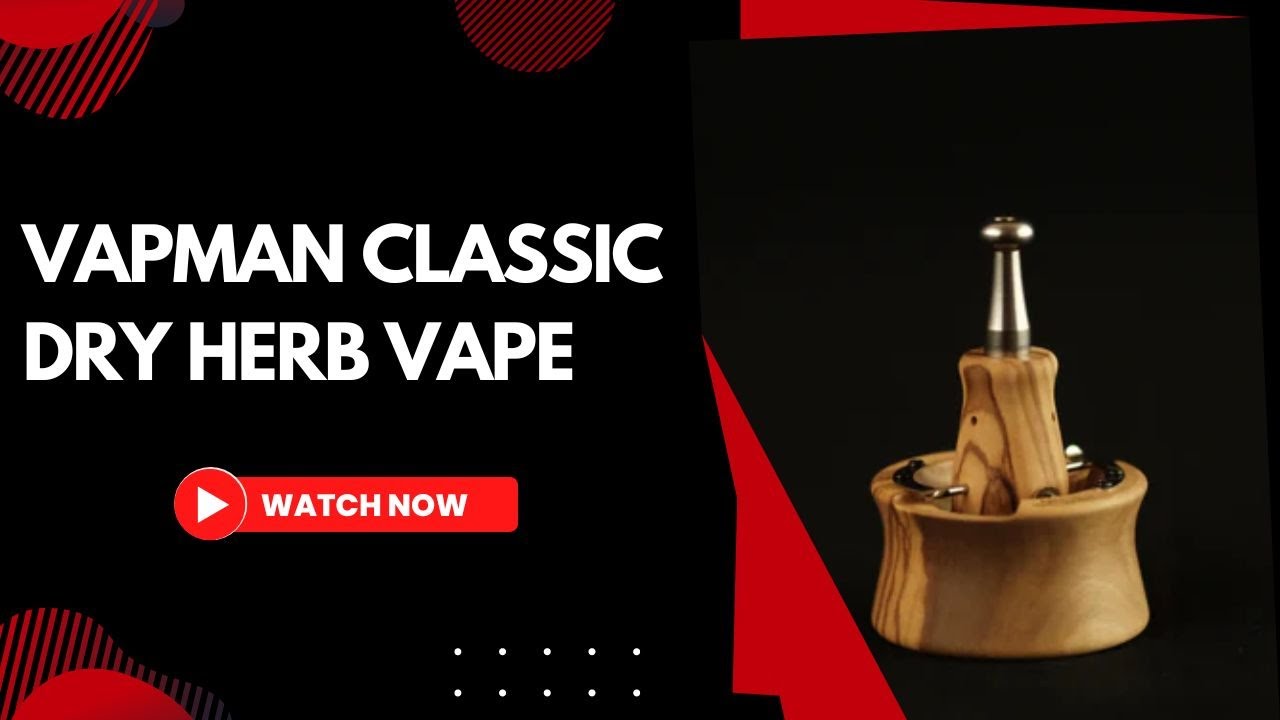 Vapman Classic dry herb vape | Handmade Italian dry herb vape