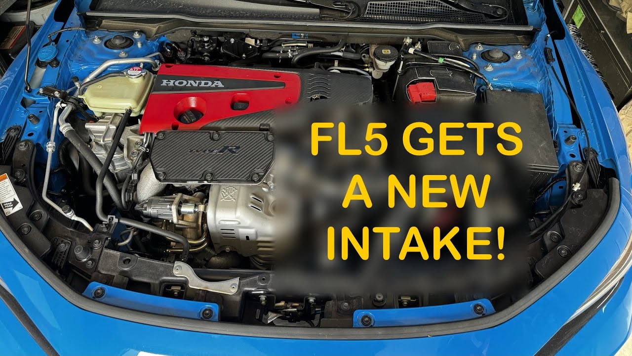 PRL HVI? Eventuri? GruppeM? FL5 Civic Type R Gets a New Intake!