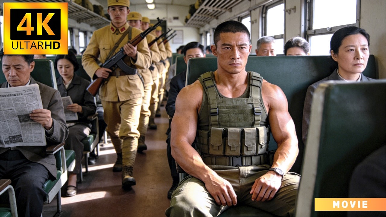 特種兵獨闖火車，單挑日軍特務，奪回國寶！ ⚔️ 抗日 MMA | Kung Fu 🔥