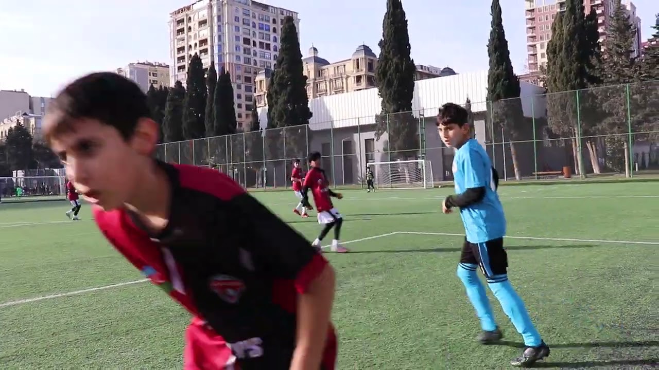U-13 liqası Zəfər PFK 0:2 Ağsu Siti 14.02.2026 2ci hissə